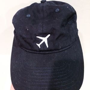 Airplane "Travel More" Navy Ballcap